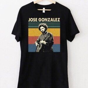 Jose Gonzalez Retro Indie Music Fan Unisex Graphic T-Shirt  90